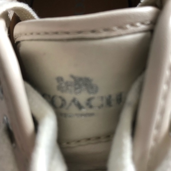 Coach leather sneakers size 37 - Picture 3 of 10